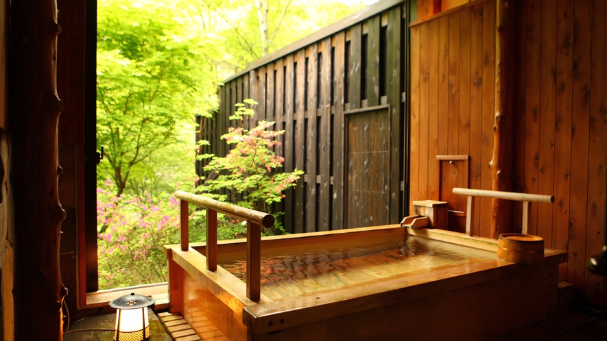 蓼科グランドホテル滝の湯のお風呂