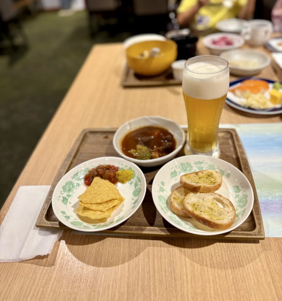 ビールとつまみ